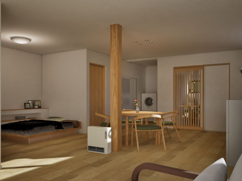 内装・インテリアの打ち合わせ中