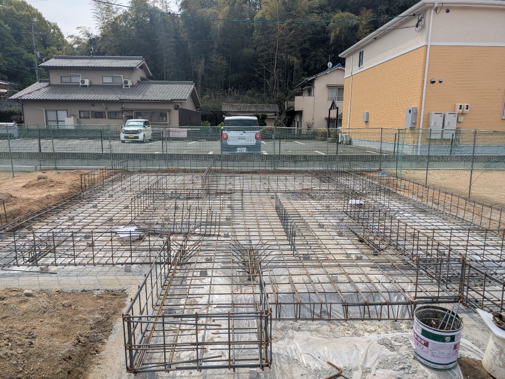 【基礎工事スタート】