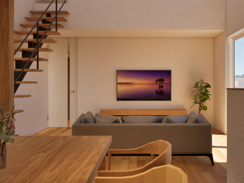 内装・インテリアの打ち合わせ中