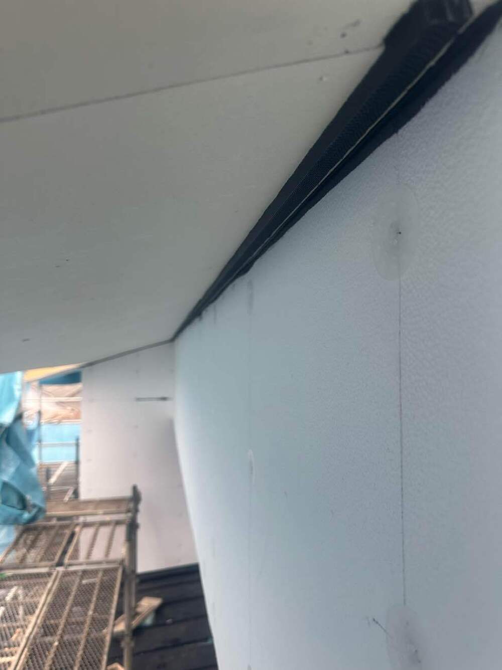 外断熱施工完了