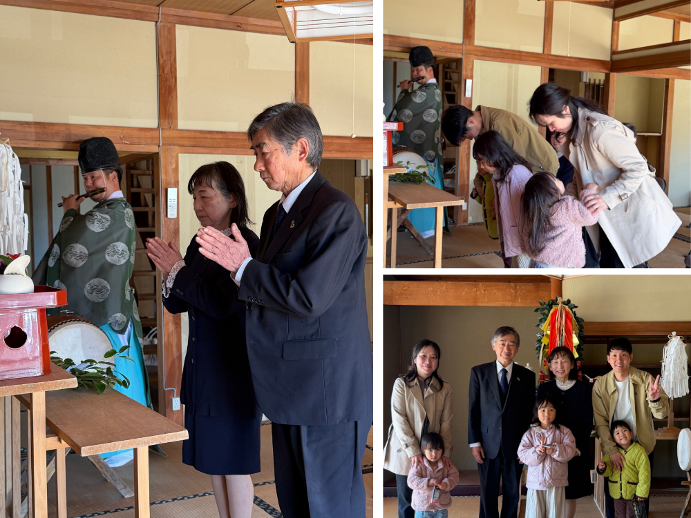 改装前のお祓い