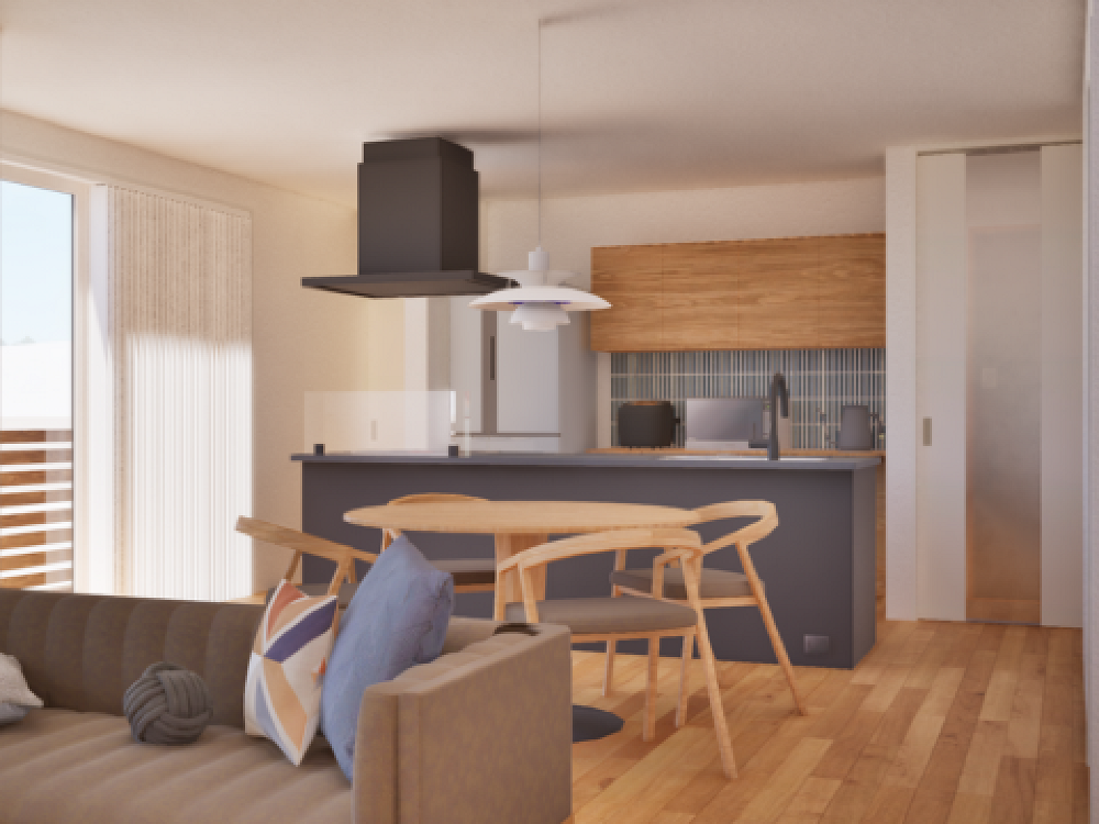 内装・インテリアの打ち合わせ中