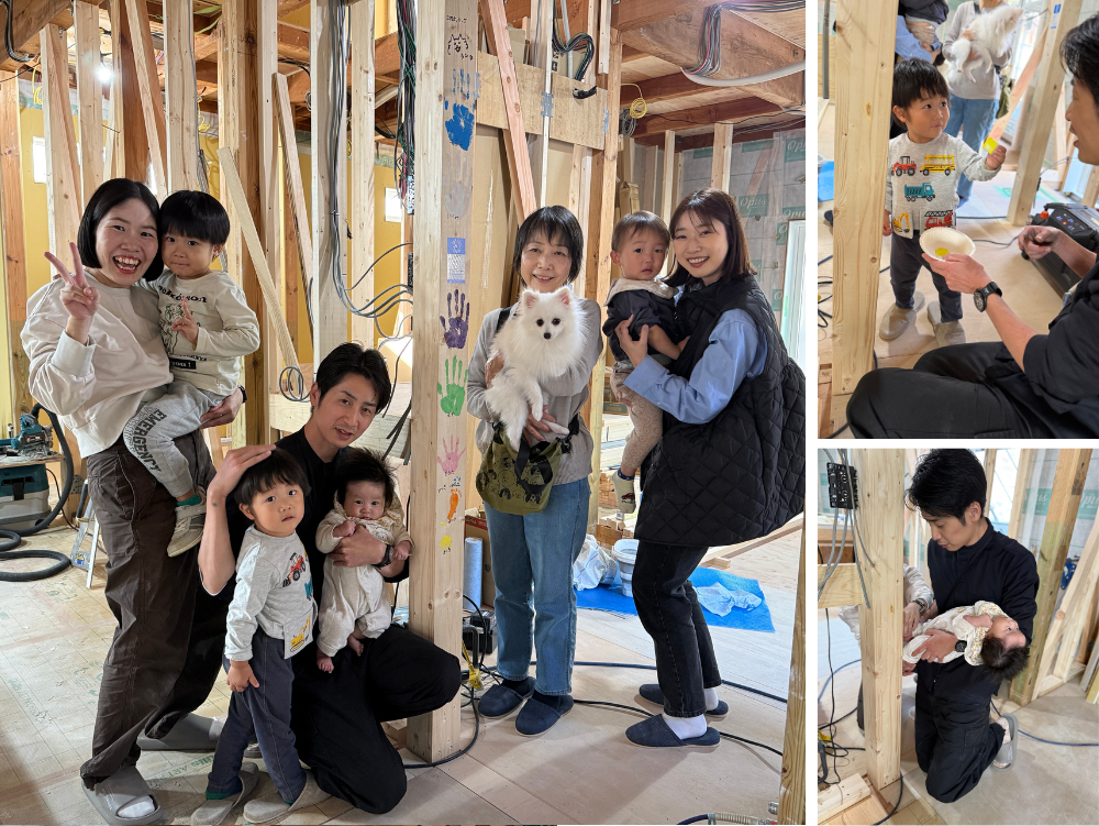 家族みんなでペタッと！