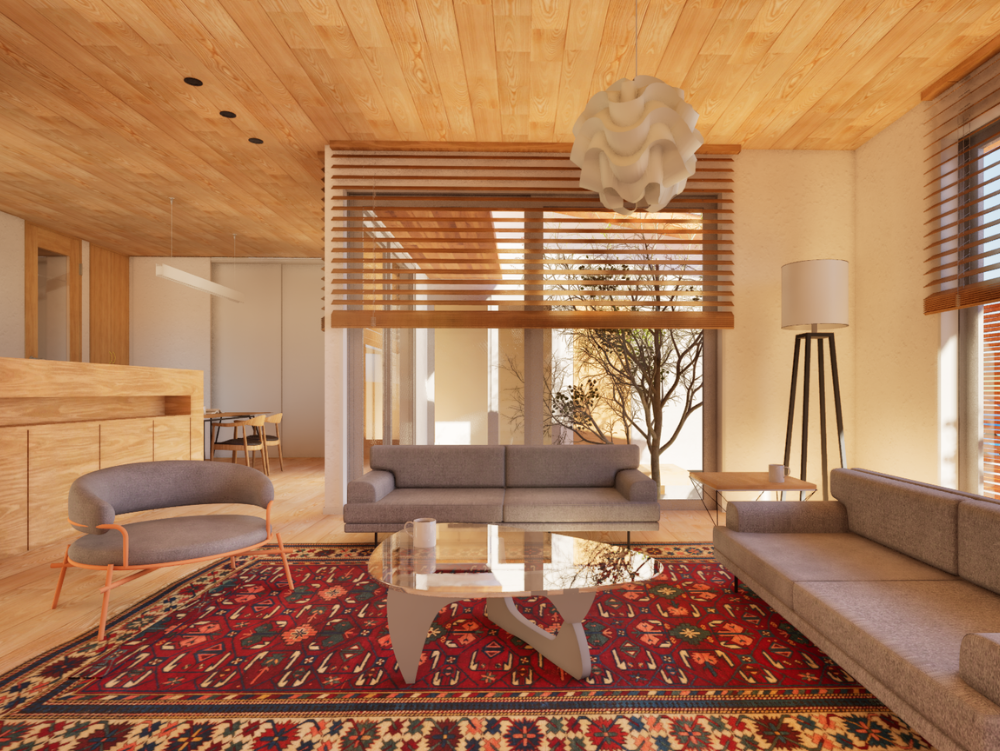 内装・インテリアの打ち合わせ中