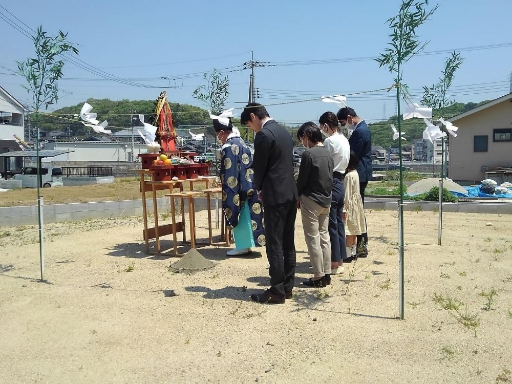 地鎮祭！