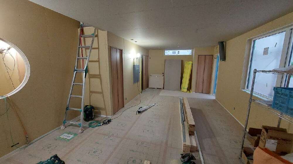 【大工工事完了】