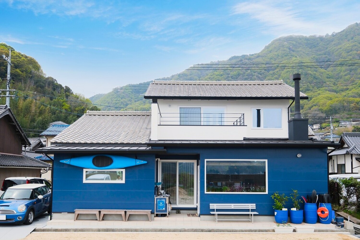 No.243 海の景色を存分に望める薪ストーブのある家
